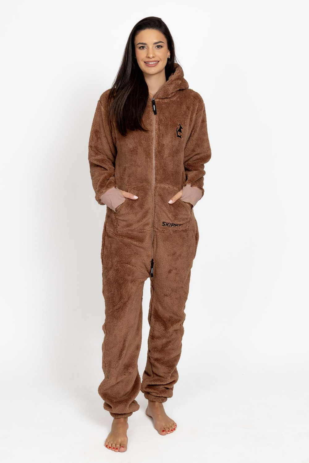 Onesie Teddy – dusty cocoa