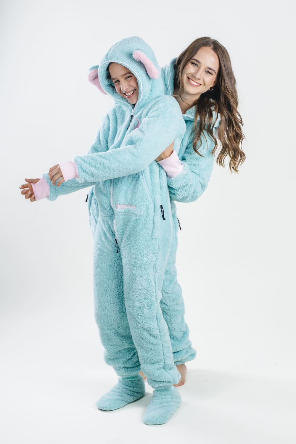 Kinder-Onesie Teddy – Elefant