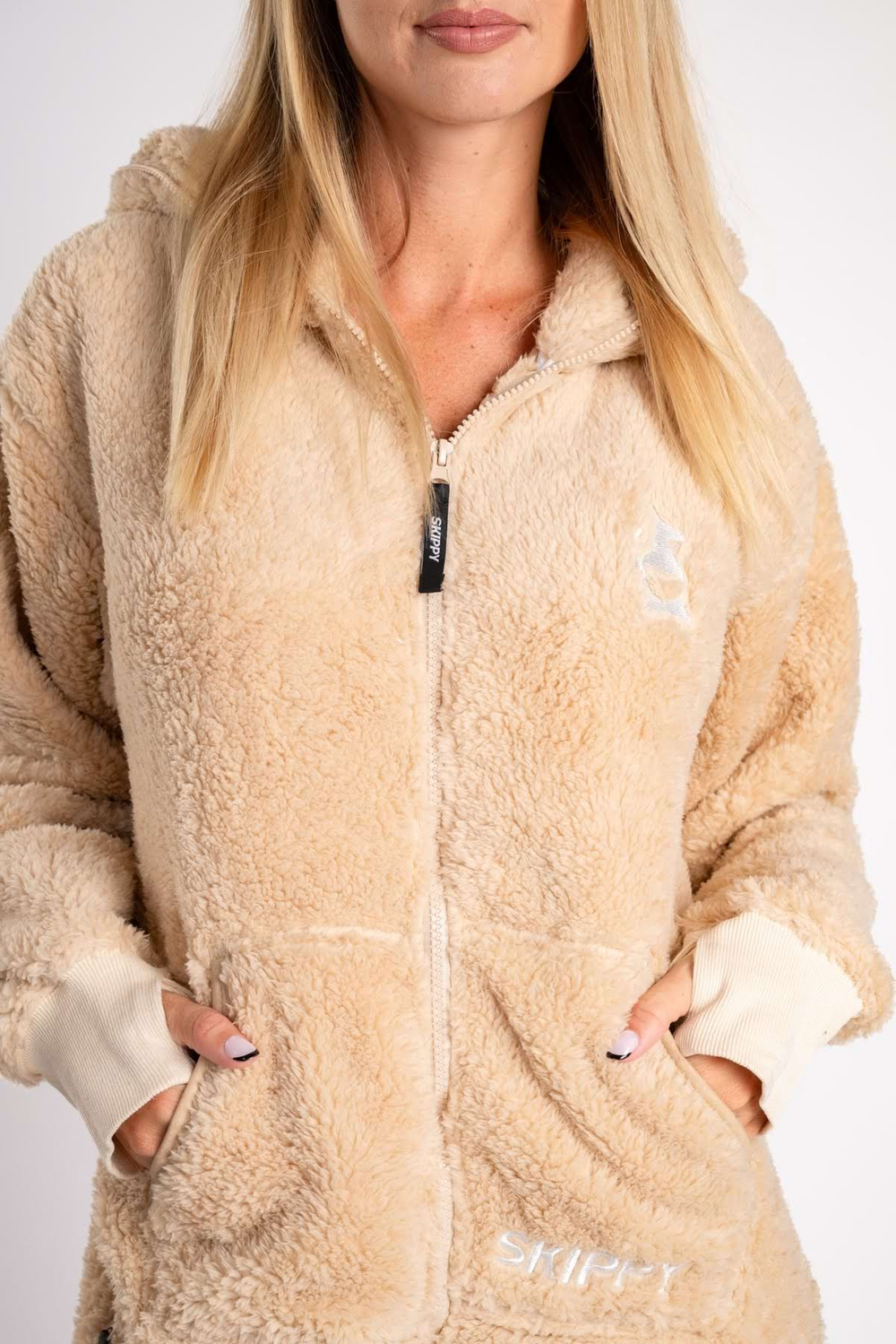 Onesie Teddy – dusty beige
