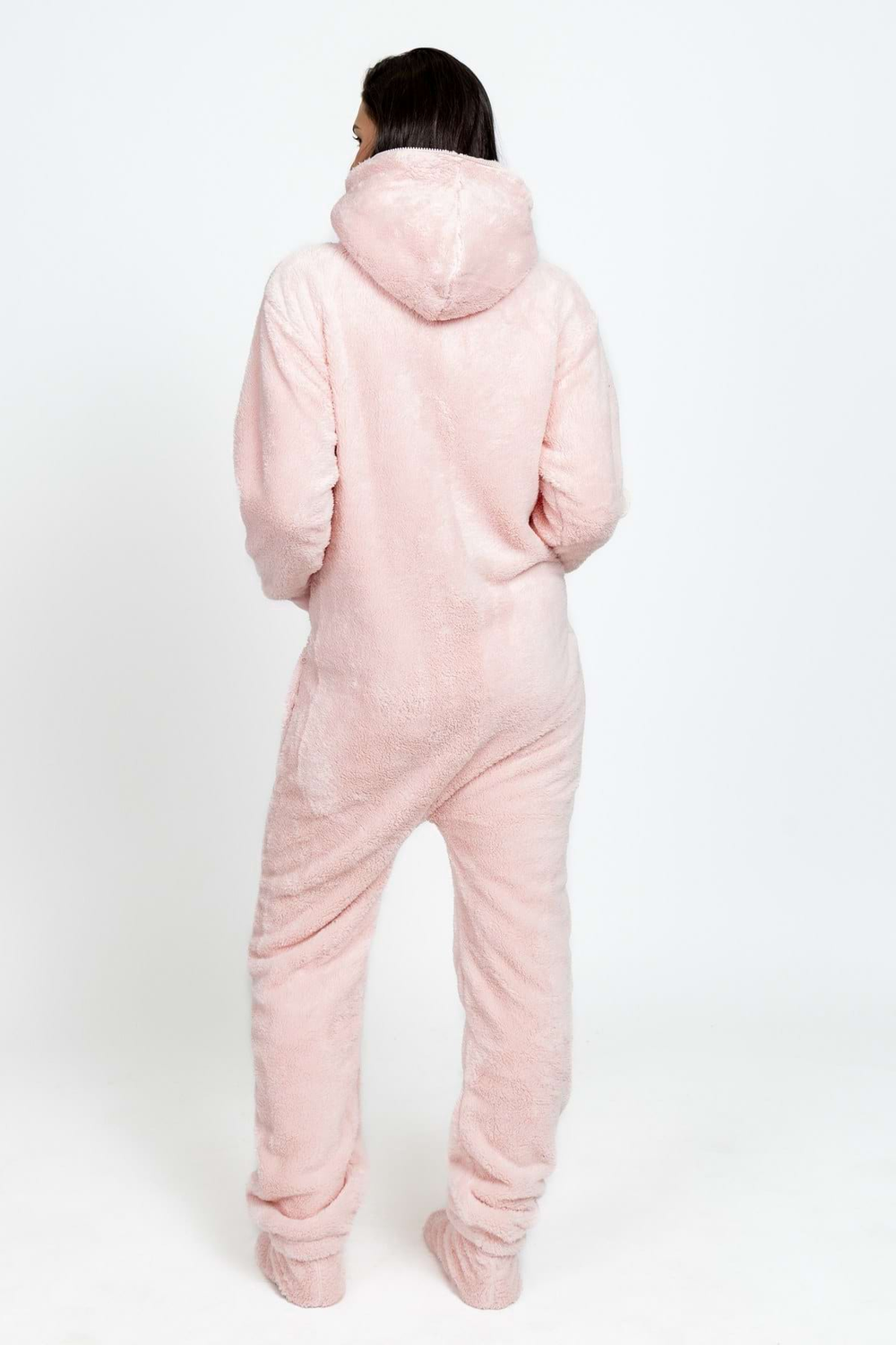 Onesie Teddy – dusty blush pink