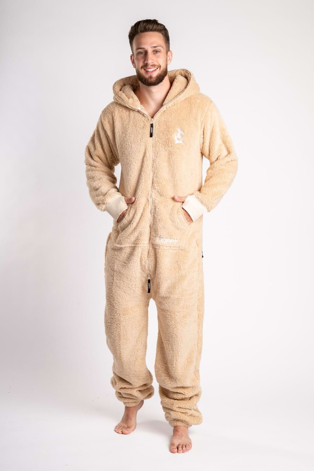 Onesie Teddy – dusty beige