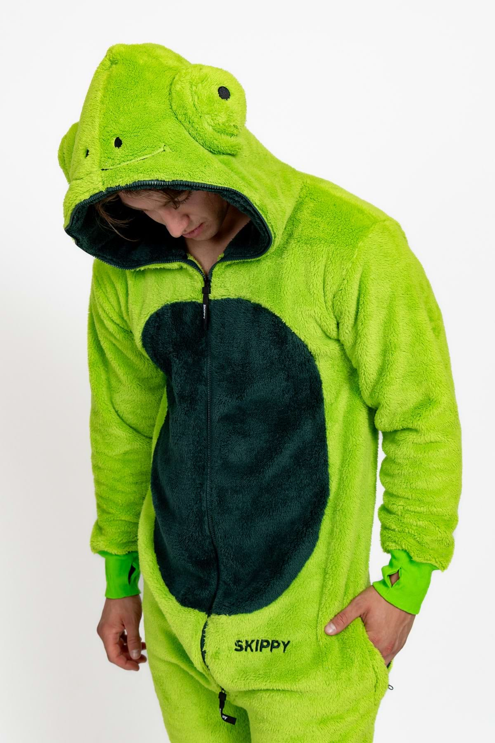 Onesie Teddy – Chamäleon