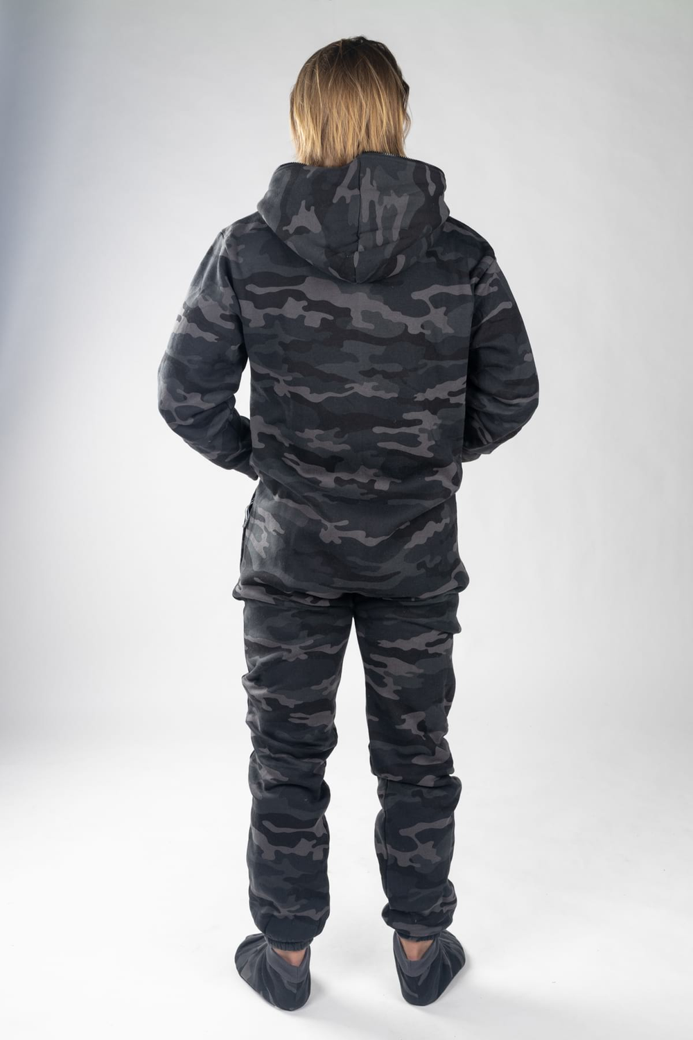Onesie – Camo schwarz