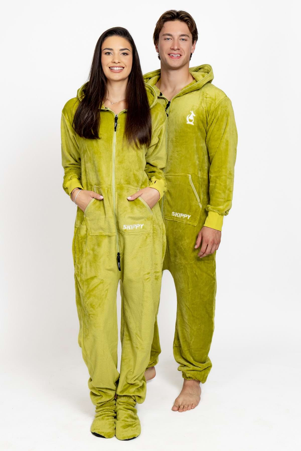 Onesie Velour – Wasabi