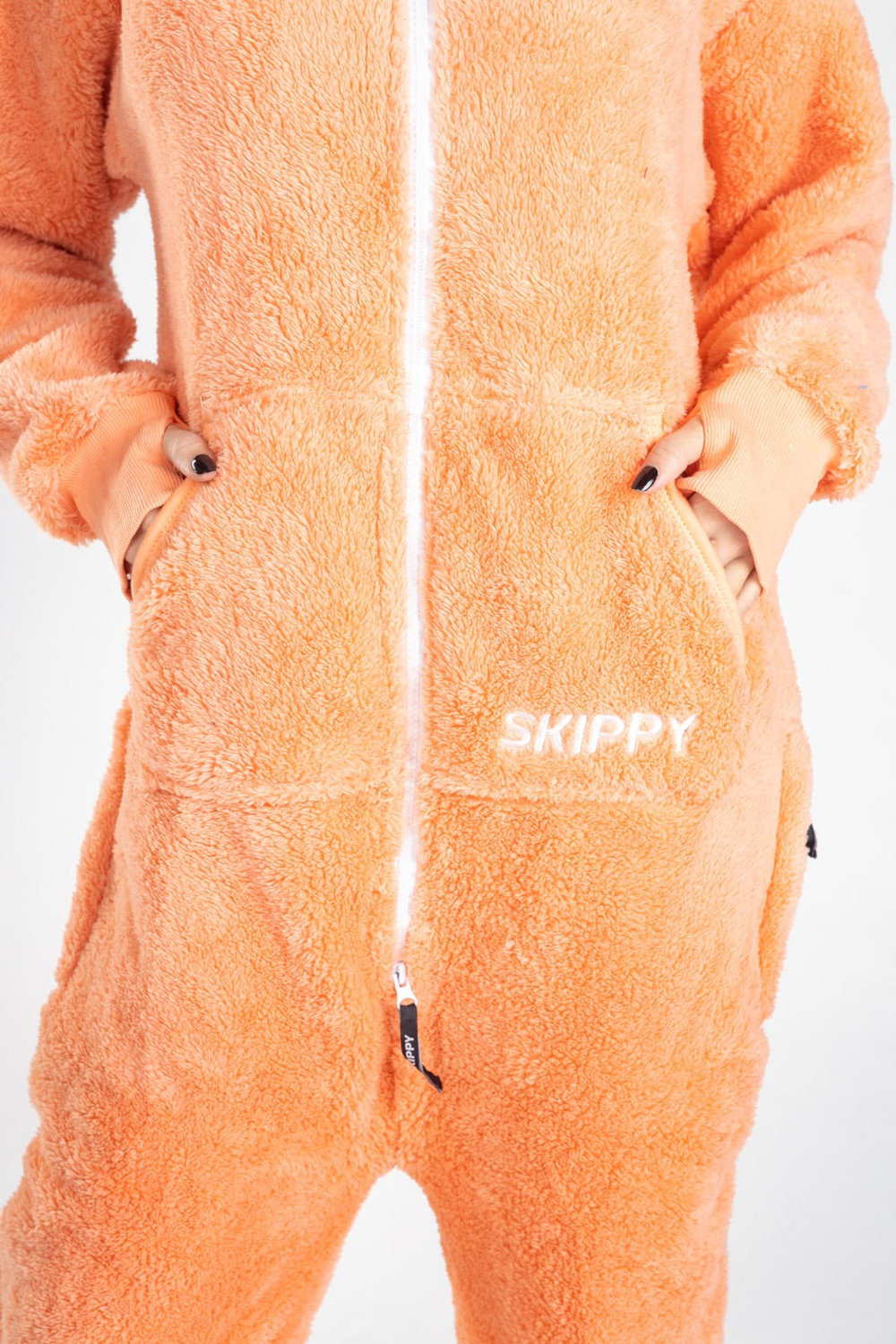 Onesie Teddy – Pastel peach