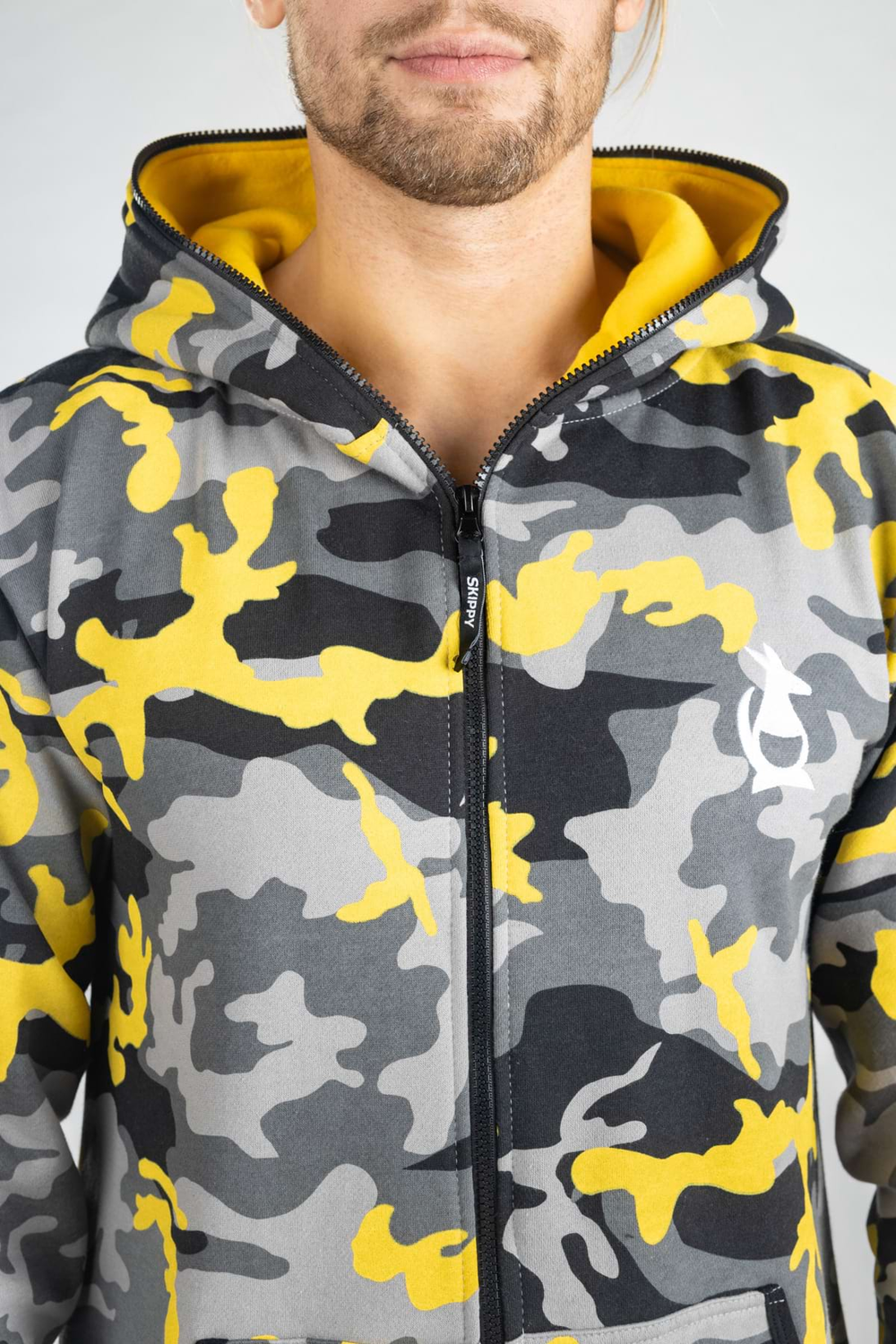 Onesie – Camo gelb