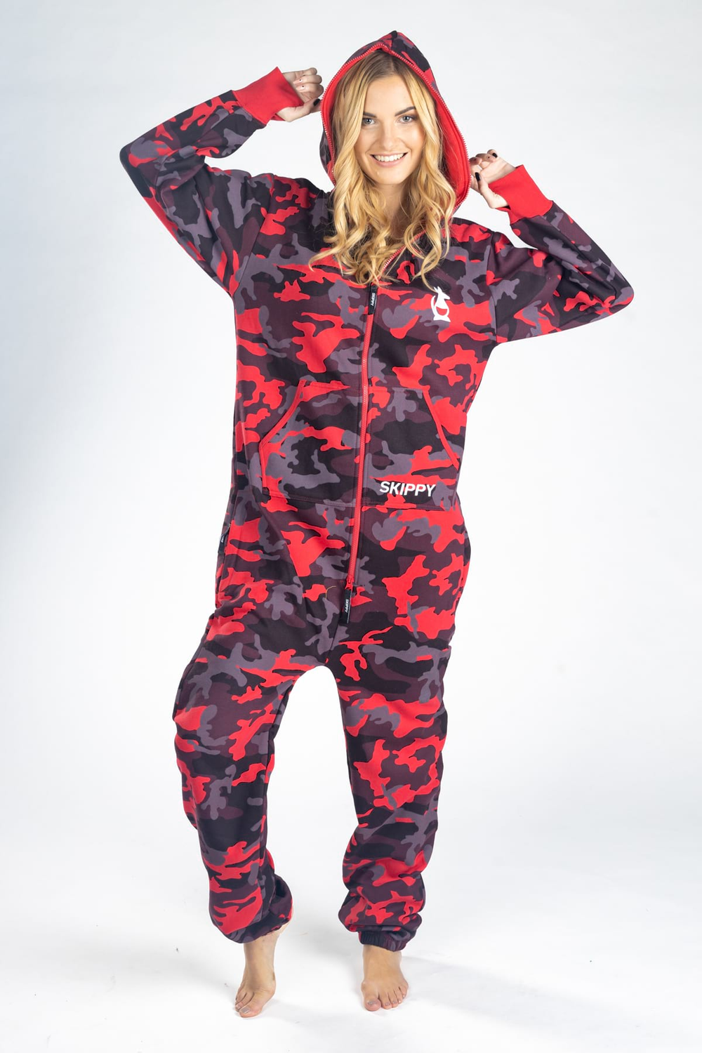 Onesie – Camo rot