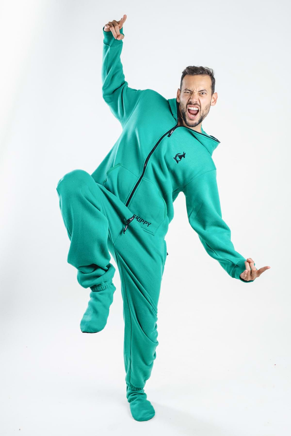 Onesie – Electric teal