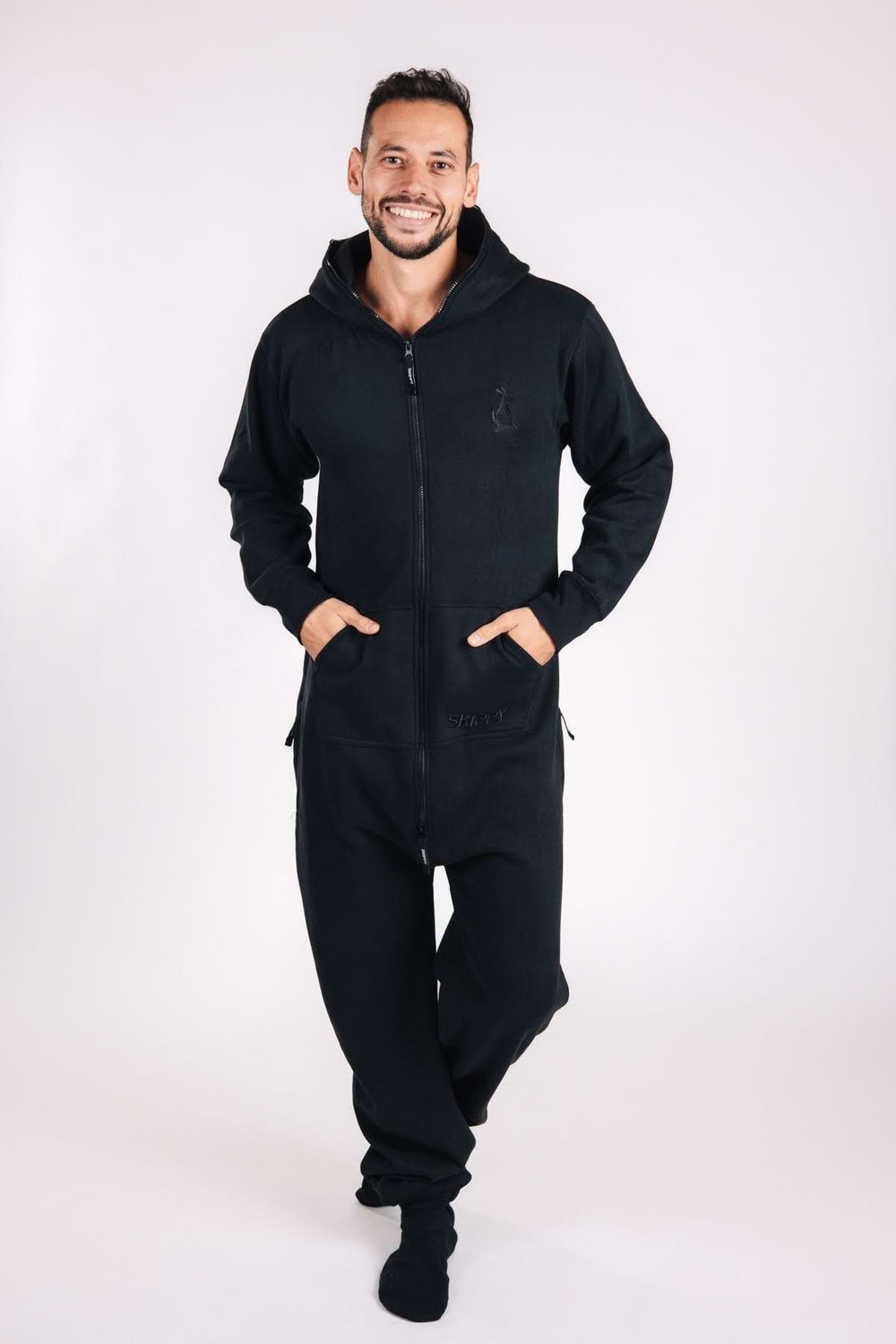 Onesie – ganz schwarz