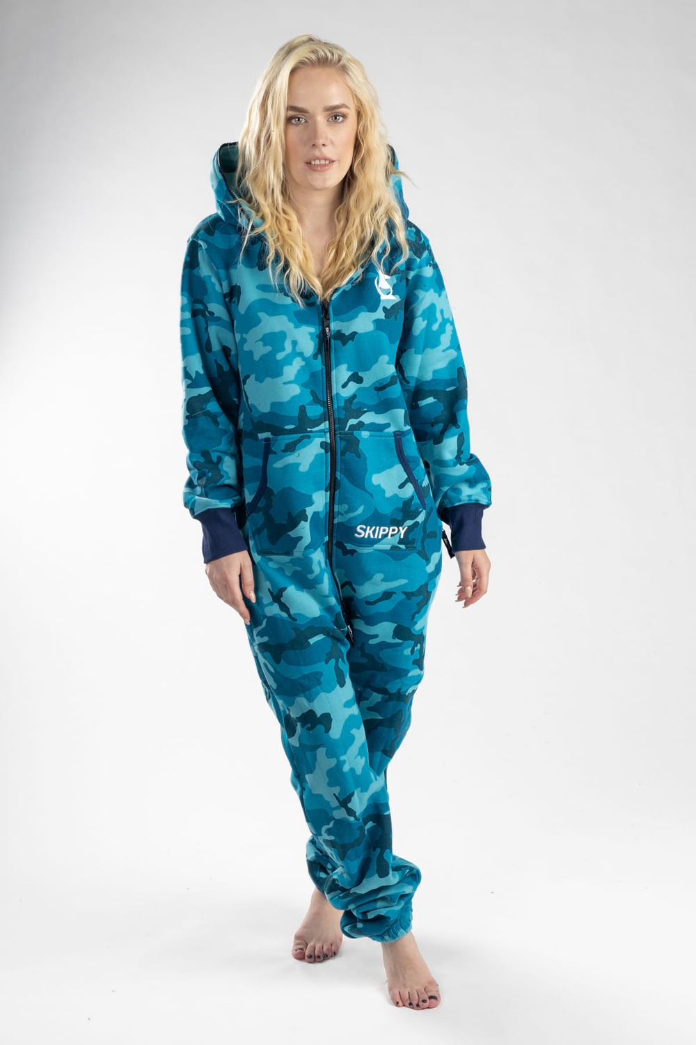 Onesie – Camo blau