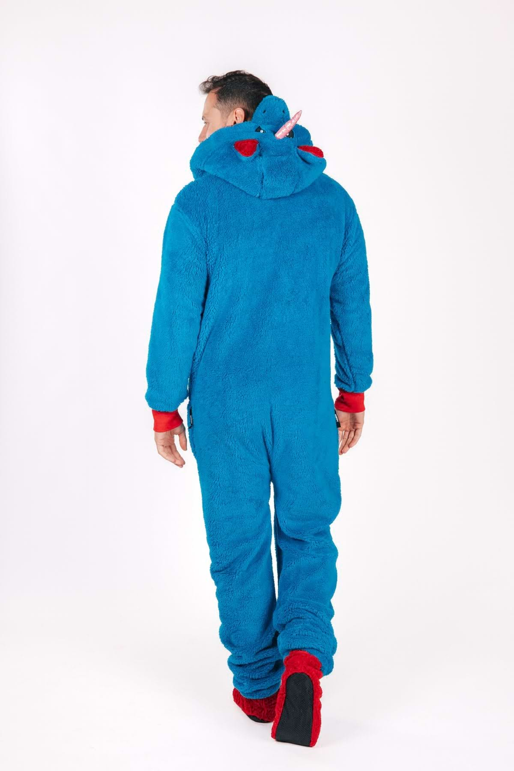 Onesie Teddy – Einhorn blau