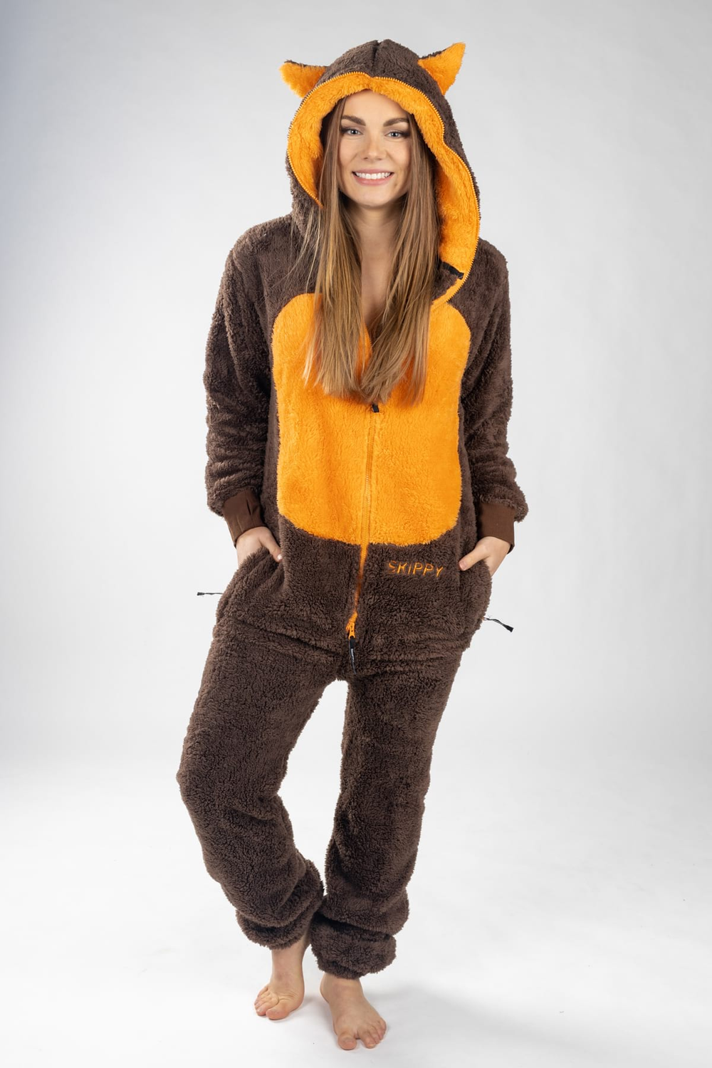 Onesie Teddy – Eichhörnchen