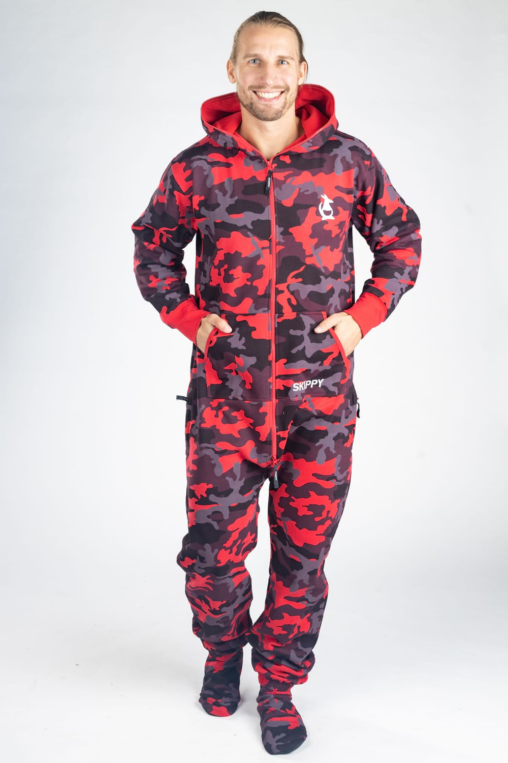 Onesie – Camo rot