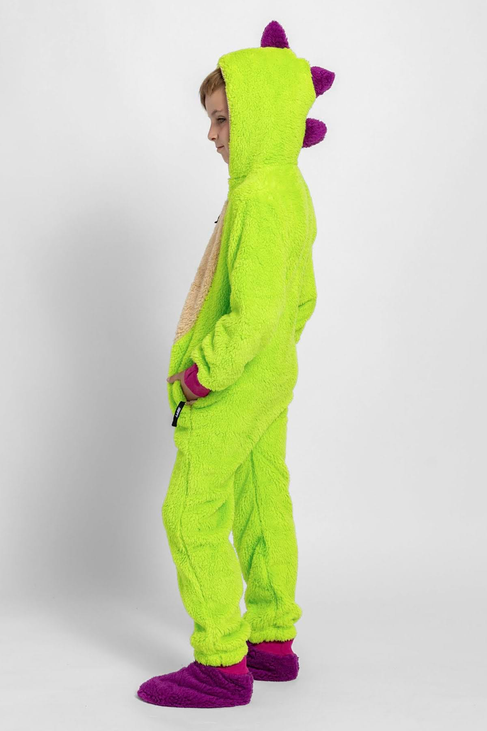 Kinder-Onesie Teddy – Jungle Drache