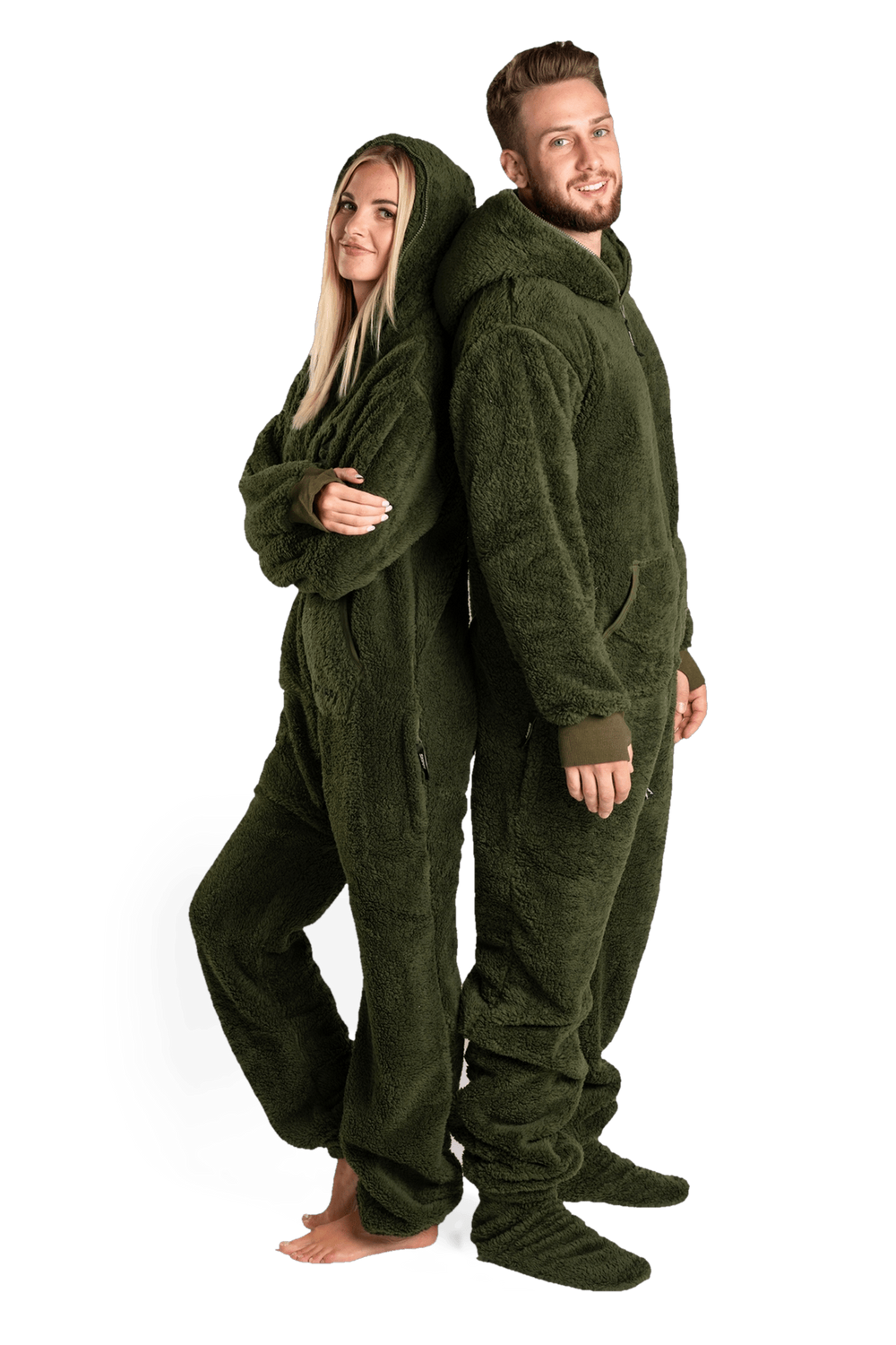 Onesie Teddy – dusty green