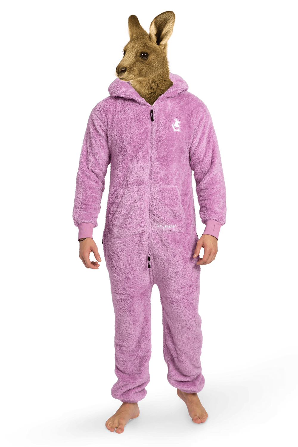 Onesie Teddy – dusty mauve