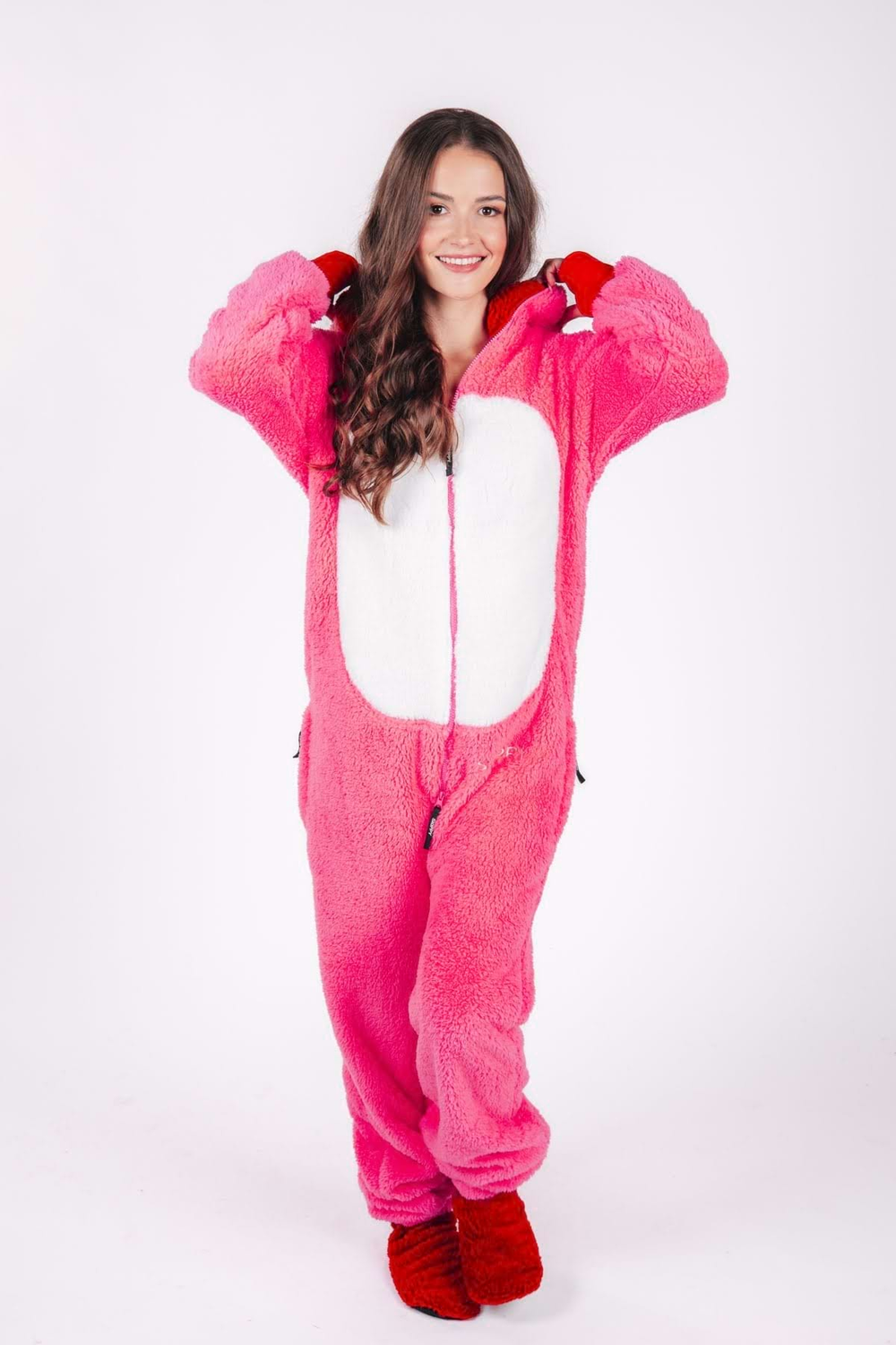 Onesie Teddy – Einhorn pink