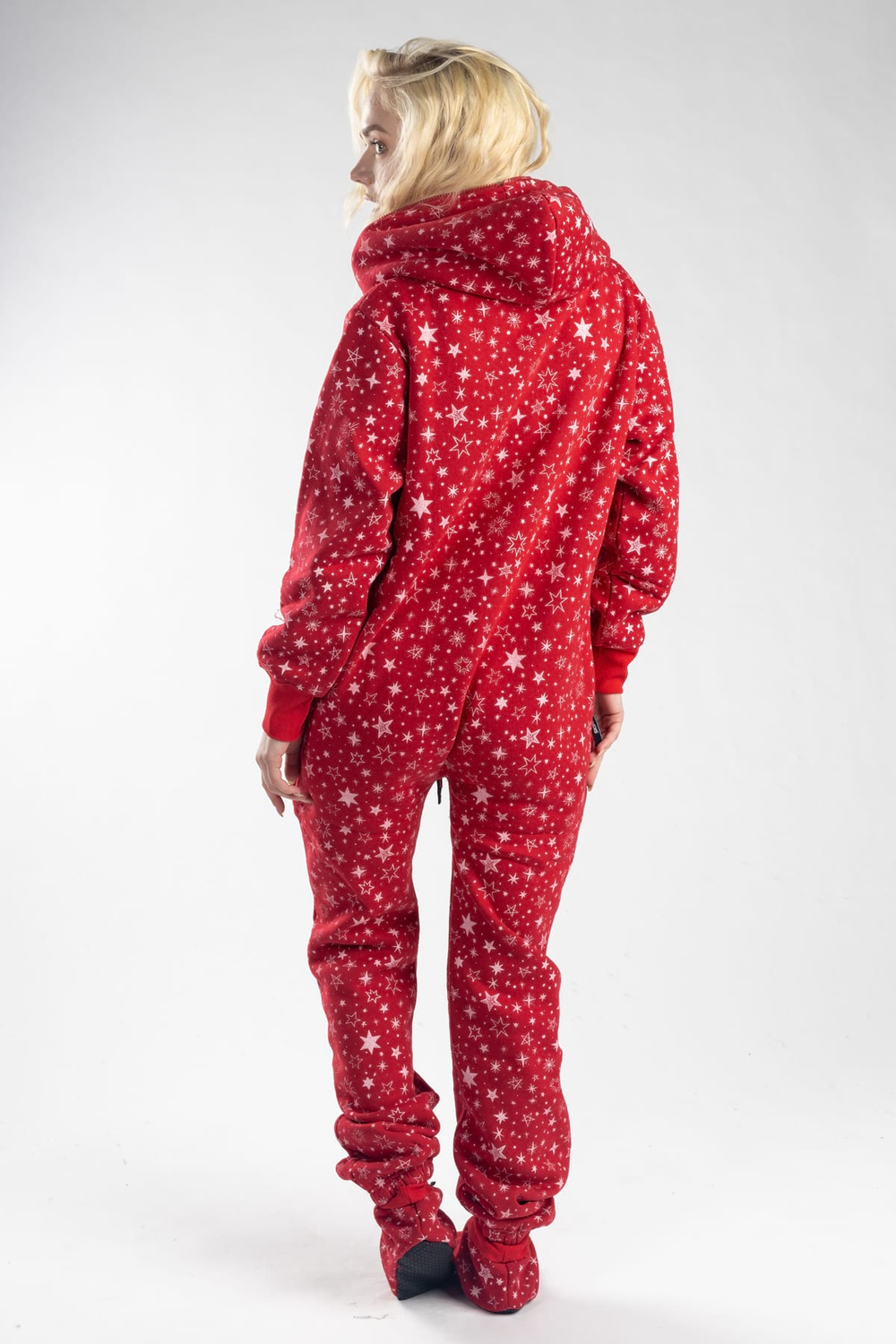 Onesie – Sterne rot