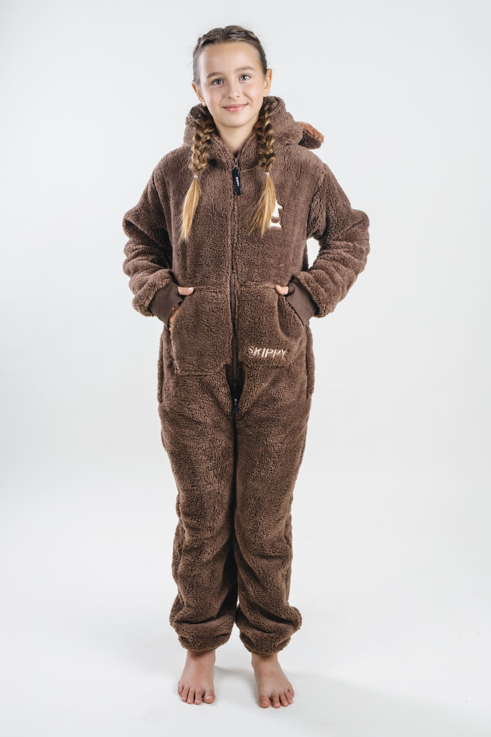 Kinder-Onesie Teddy – Bär
