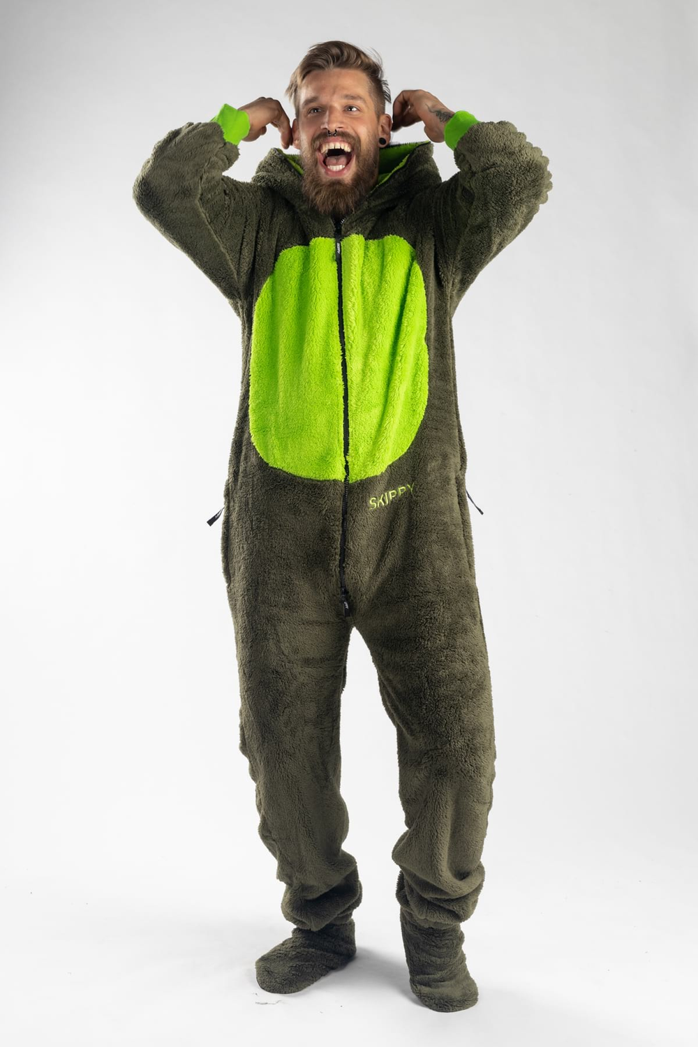 Onesie Teddy – Dinosaurier