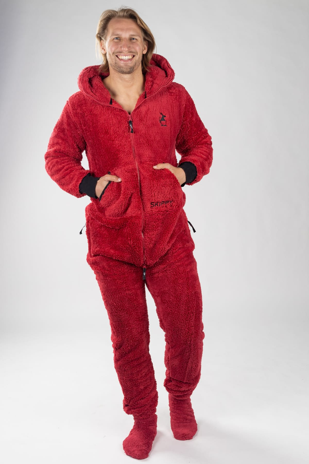 Onesie Teddy – rot