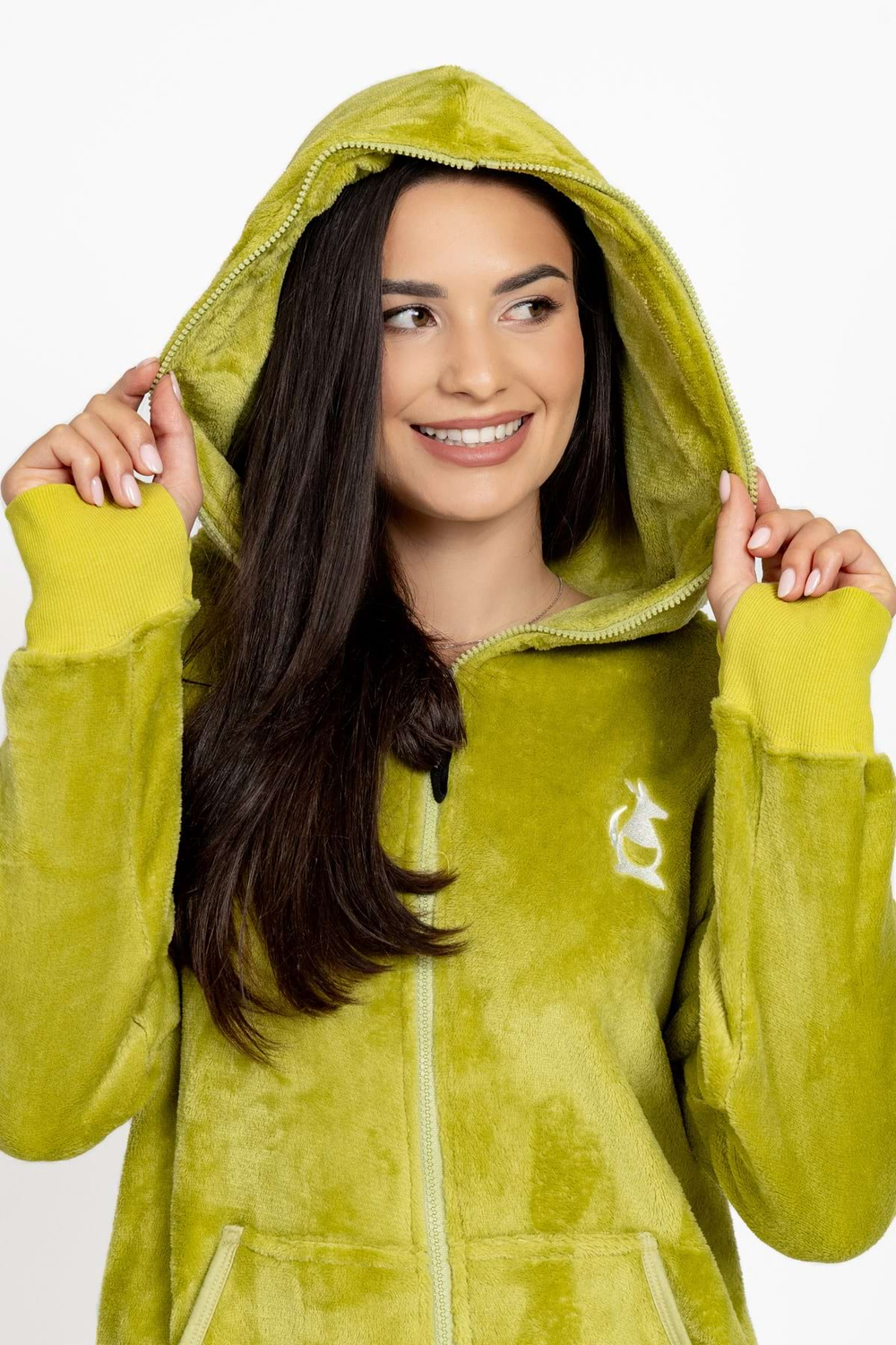 Onesie Velour – Wasabi