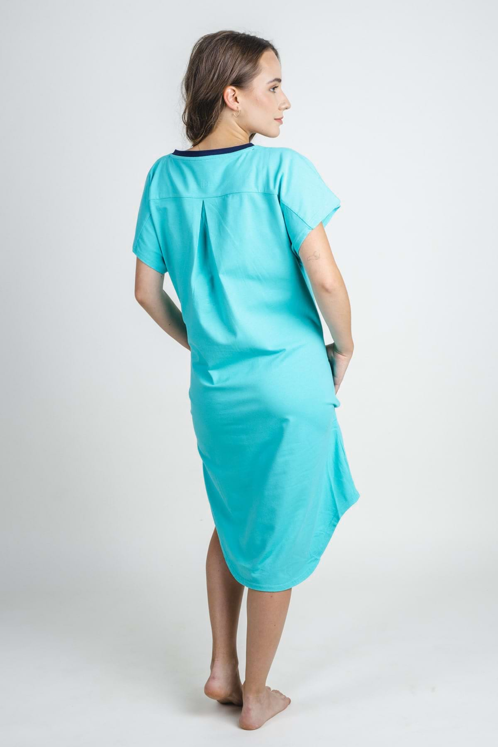 Damen-Nachthemd – aquamarine