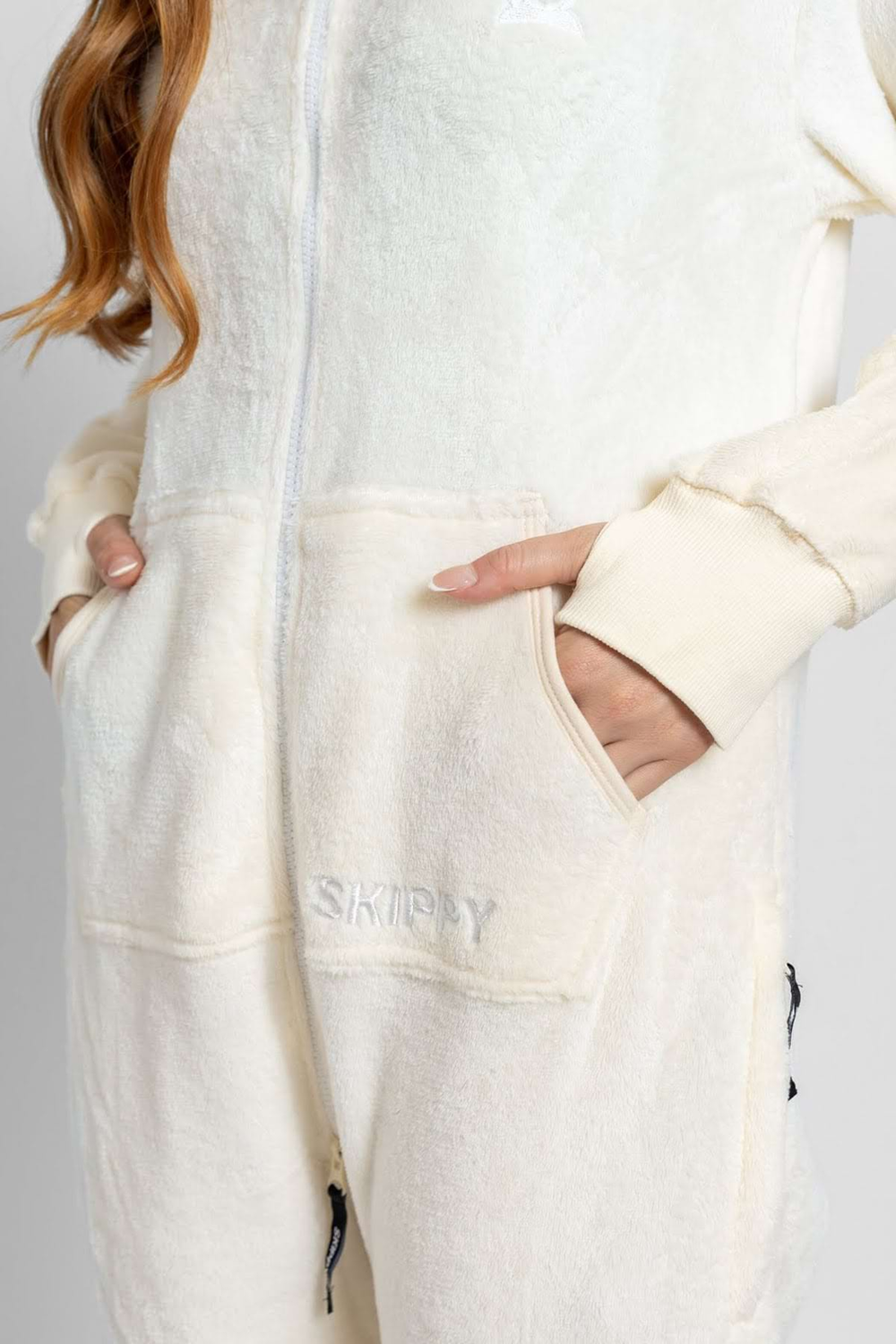 Onesie Velour – Marshmallow