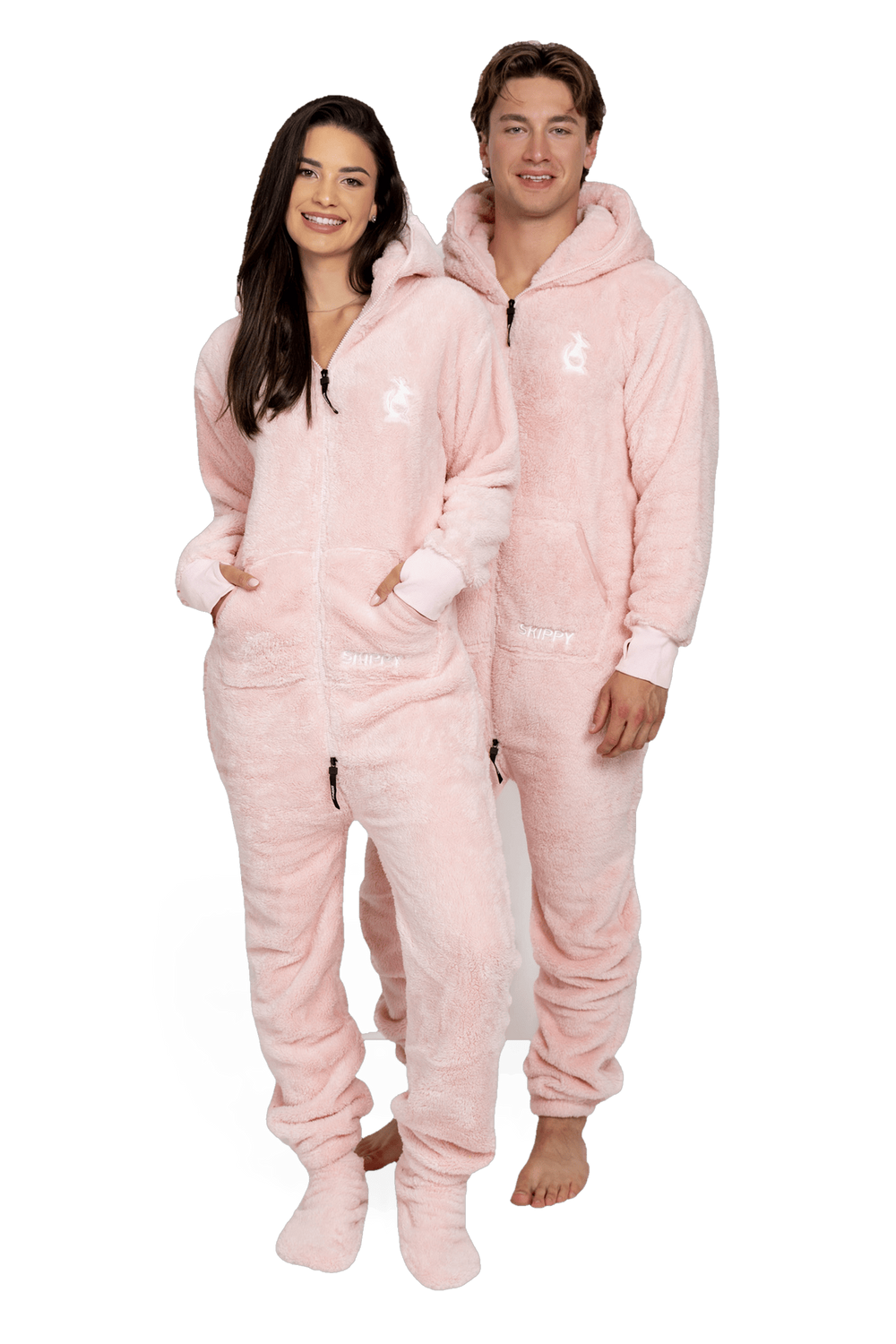 Onesie Teddy – dusty blush pink