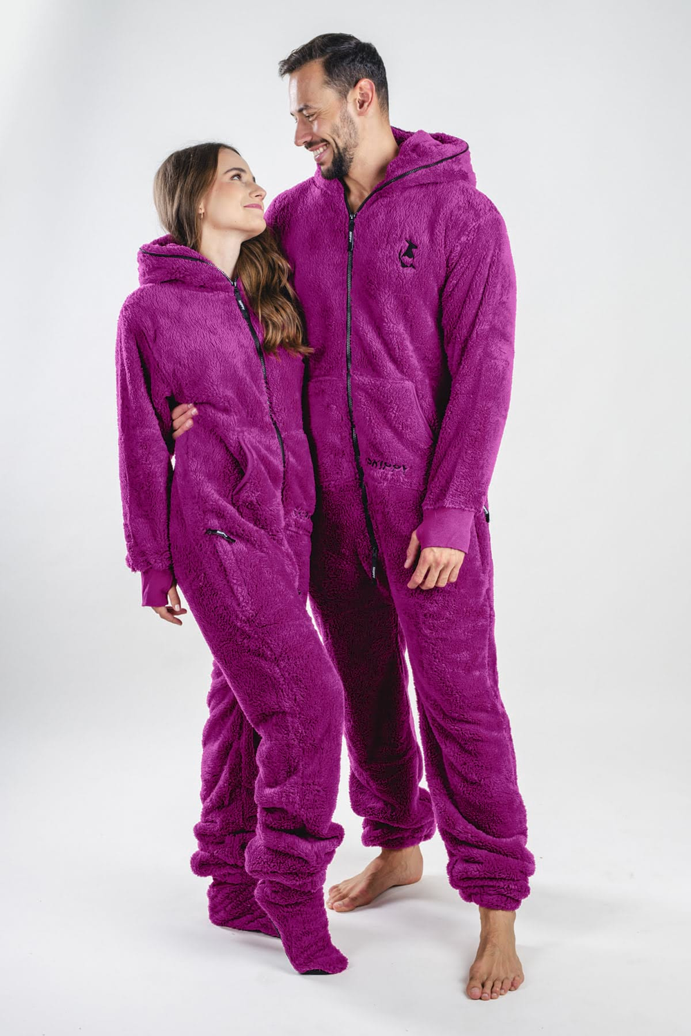 Onesie Teddy – plum