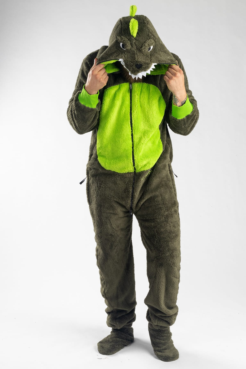 Onesie Teddy – Dinosaurier