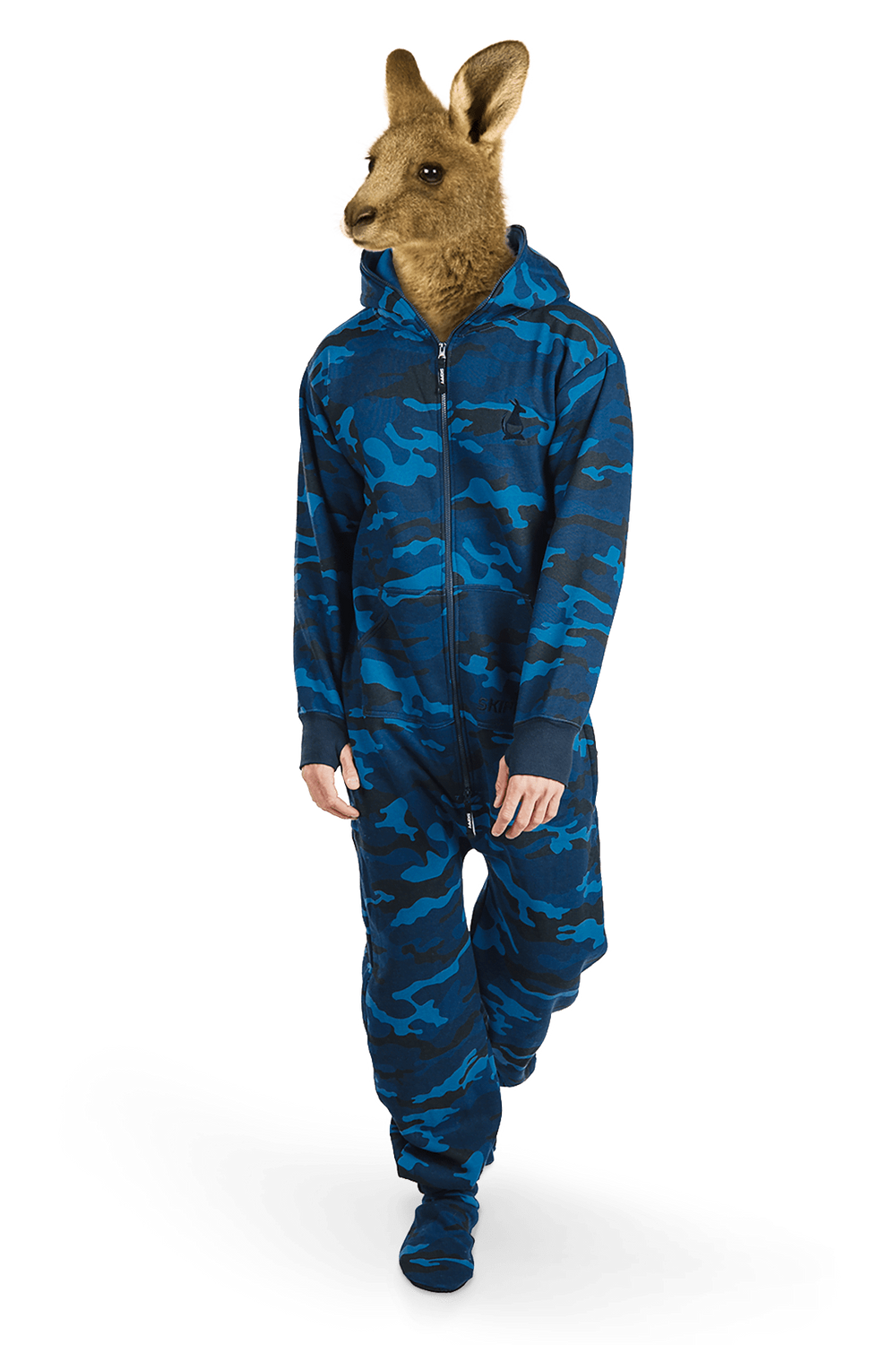 Onesie – Camo navy