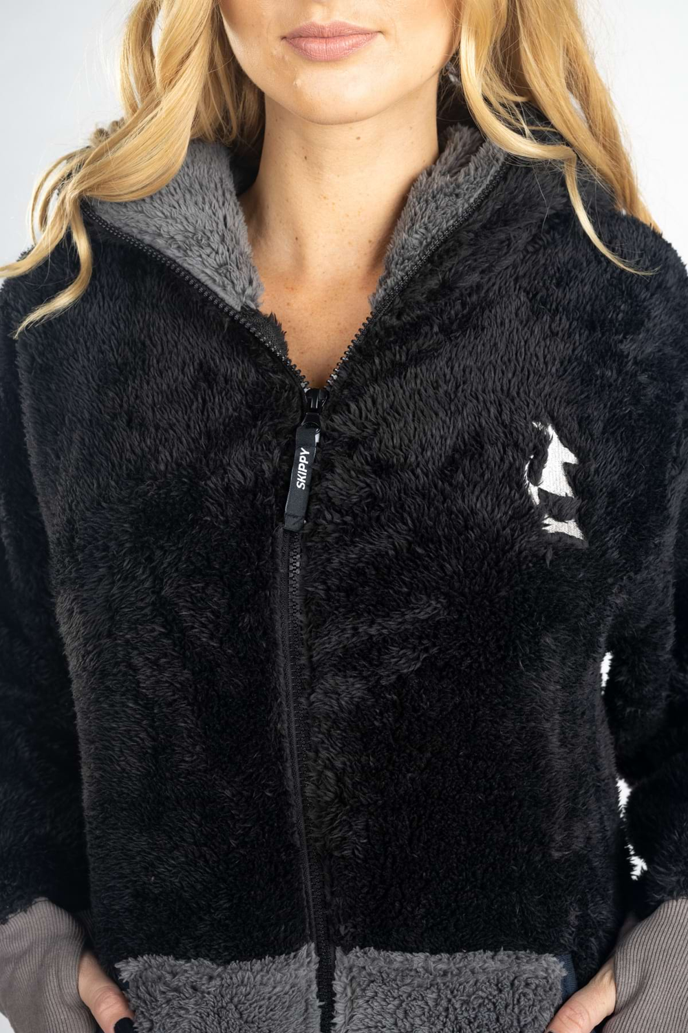 Onesie Teddy – Katze schwarz