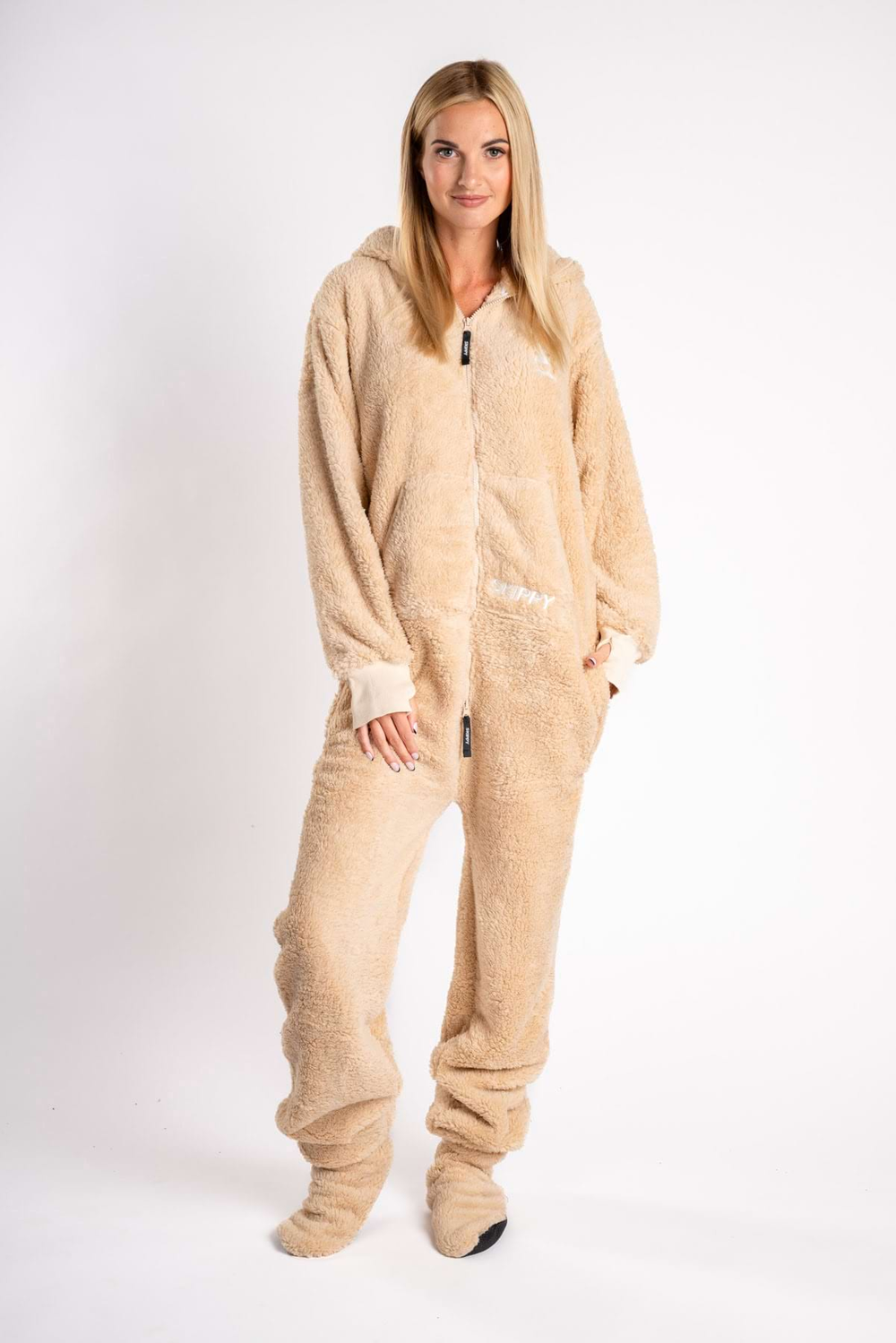 Onesie Teddy – dusty beige