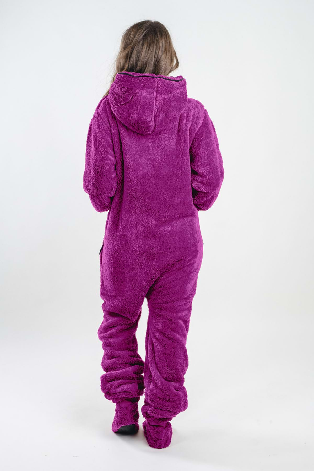 Onesie Teddy – plum