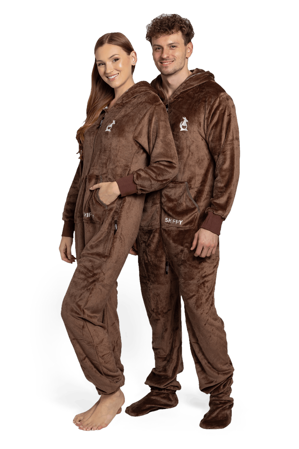 Onesie Velour – Mocha Coffee
