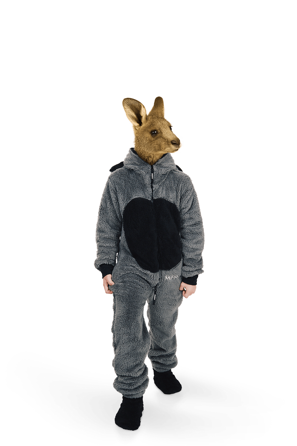 Kinder-Onesie Teddy – Waschbär