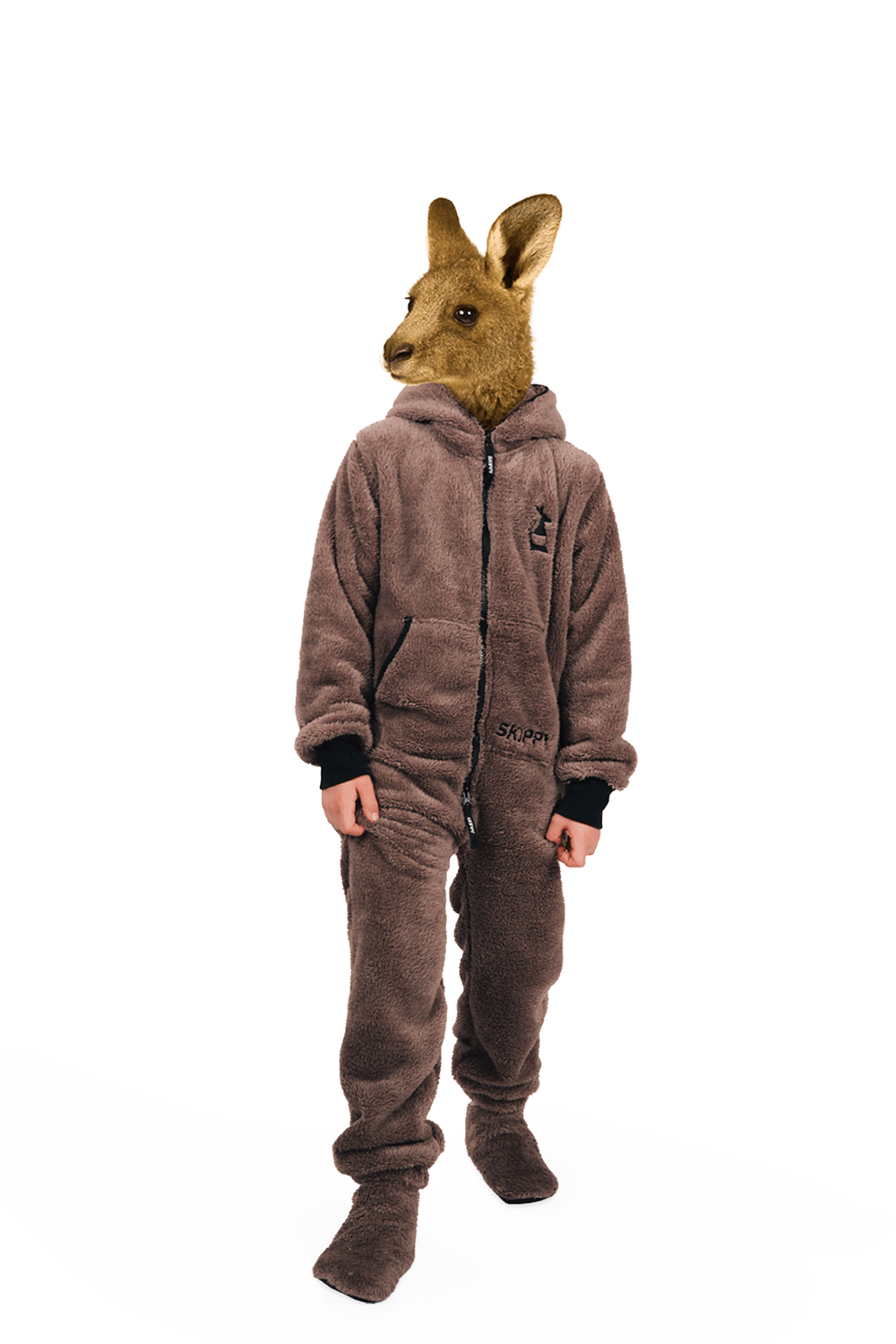 Kinder-Onesie Teddy – Wolf