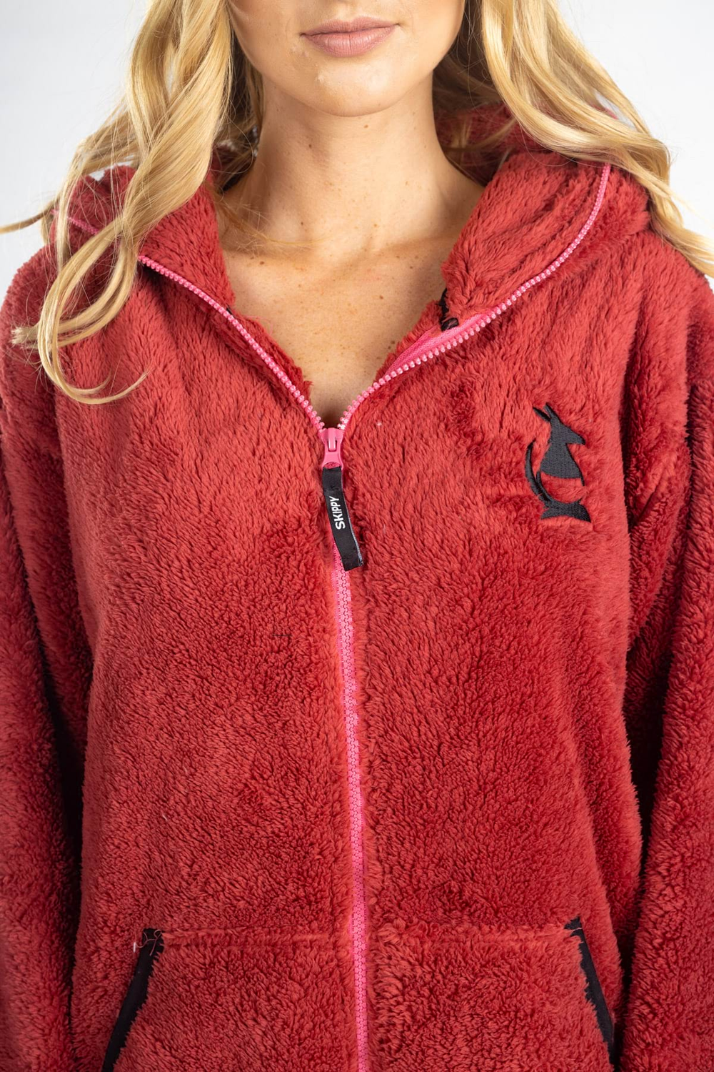 Onesie Teddy – rot