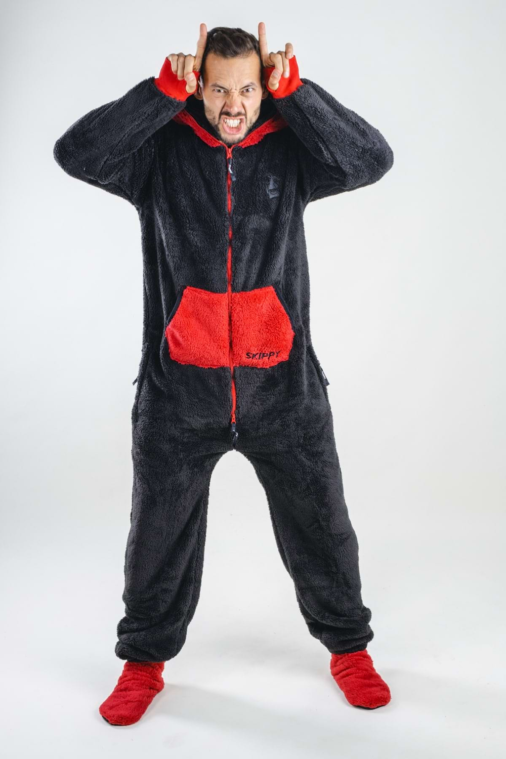 Onesie Teddy – Teufel