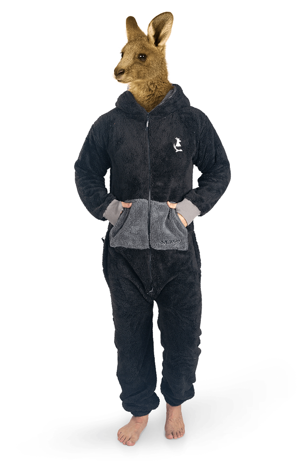 Onesie Teddy – Katze schwarz Onesie Teddy – Katze schwarz