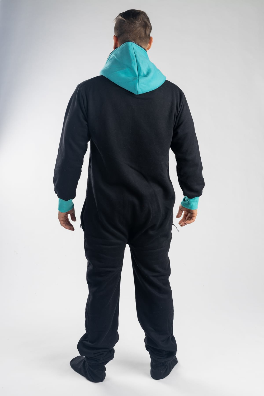 Onesie – schwarz türkis