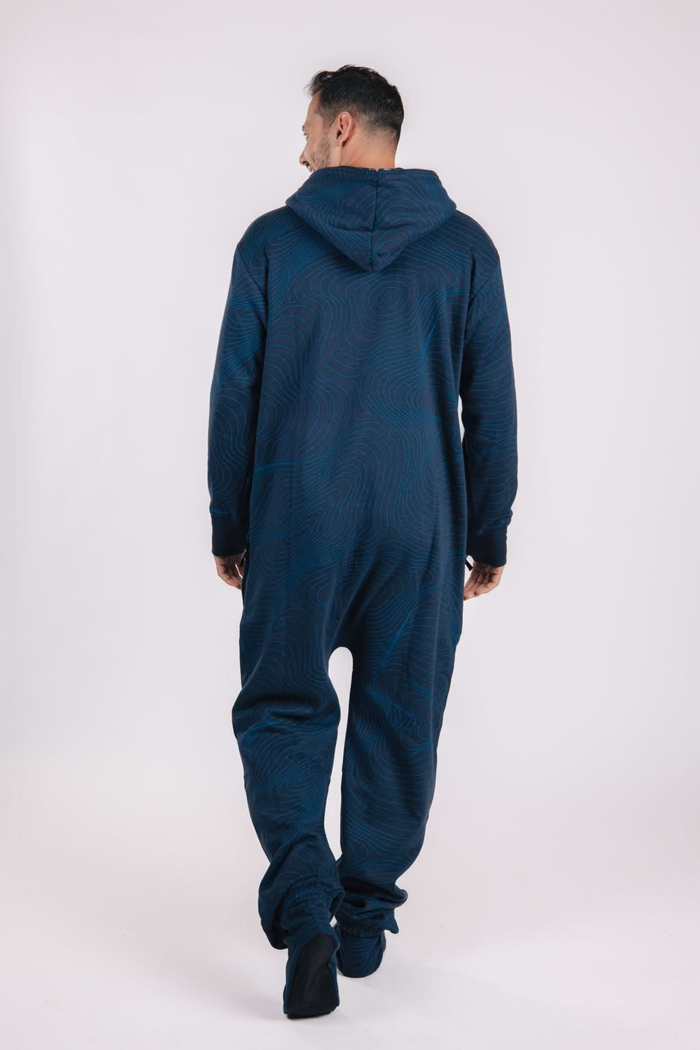 Onesie – Geometric navy