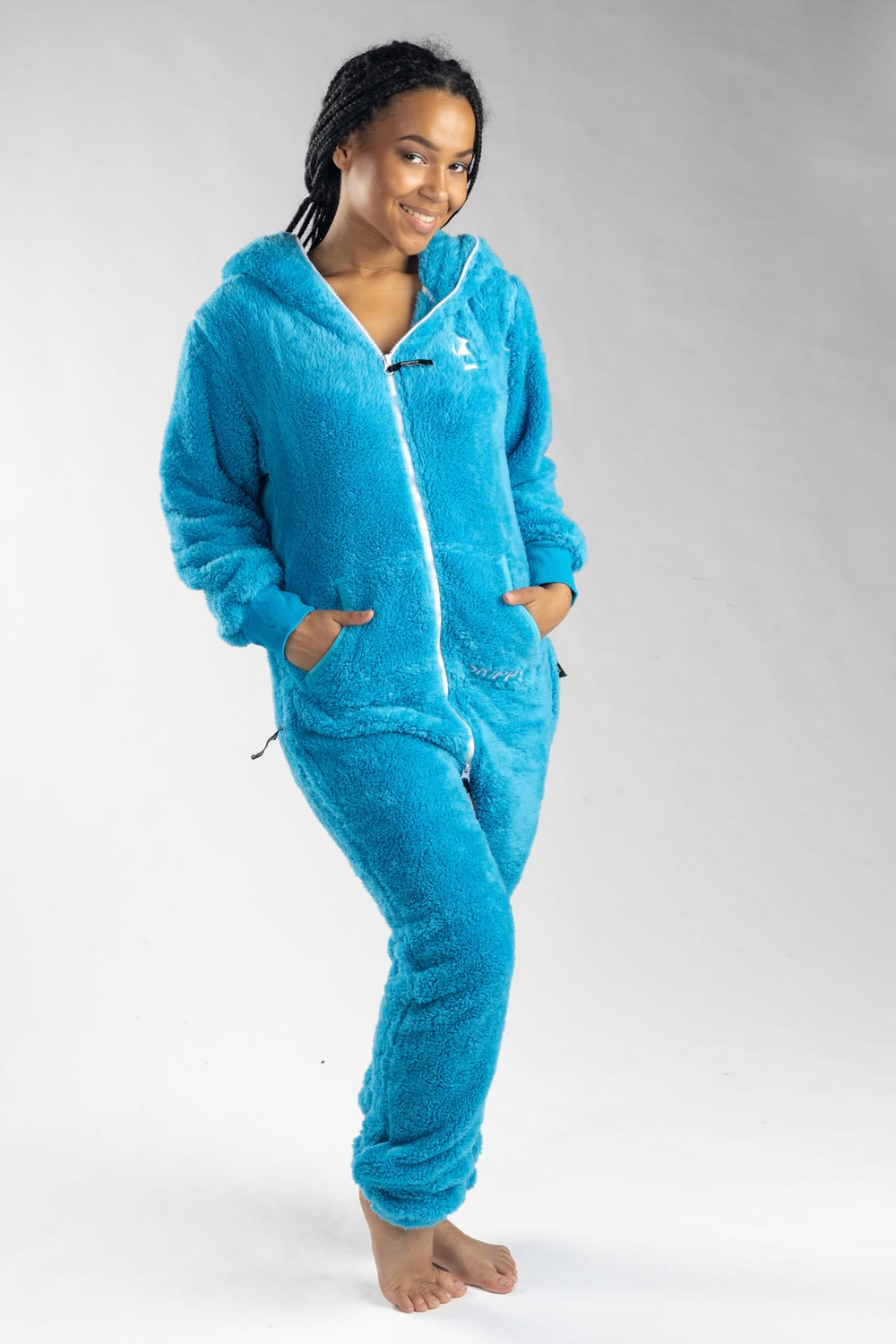 Onesie Teddy – blau