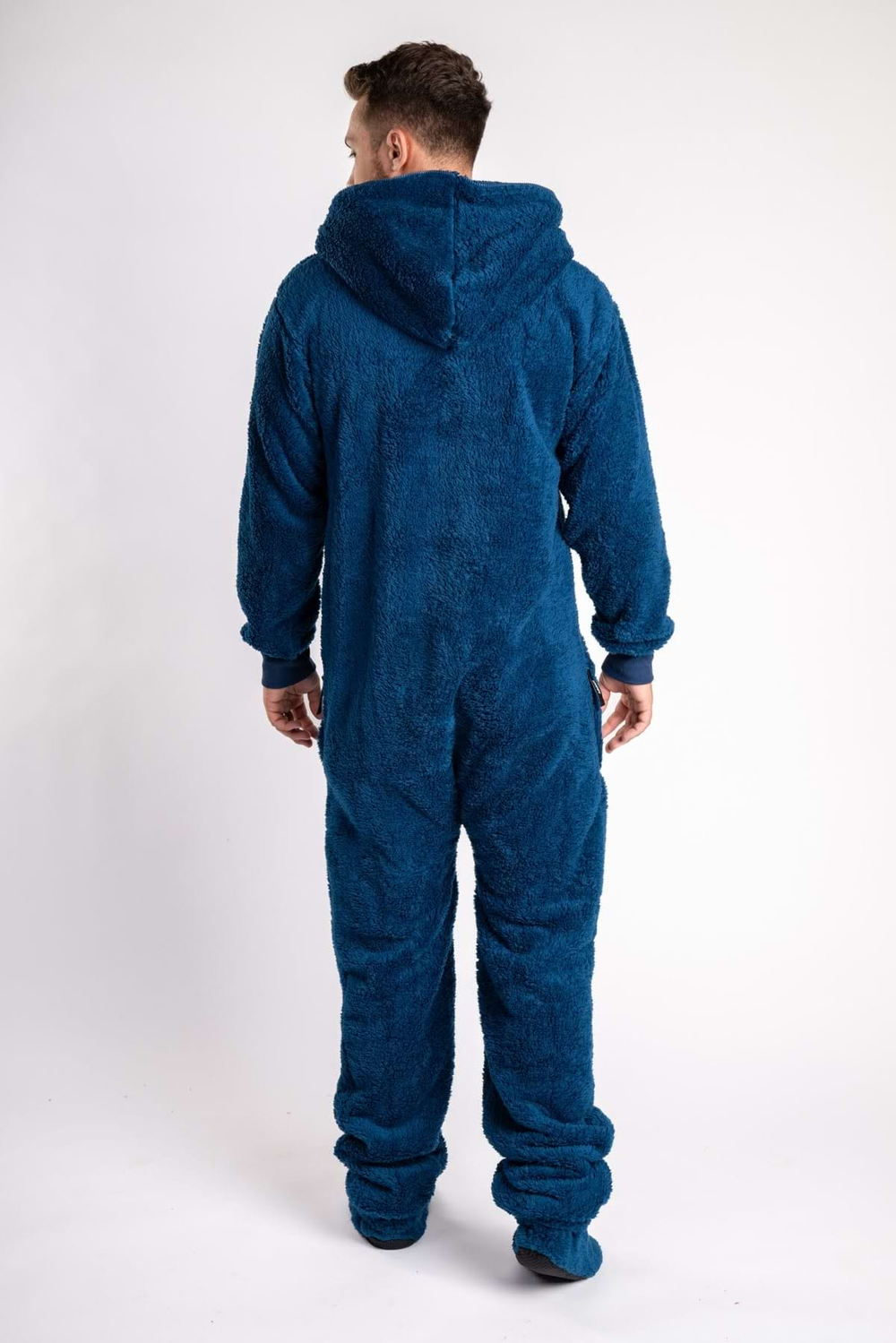Onesie Teddy – dusty blue