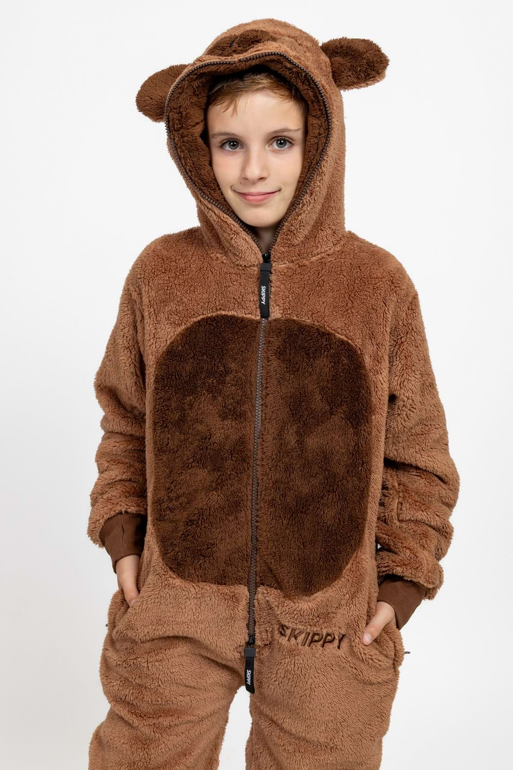 Kinder-Onesie Teddy – Wasserschwein
