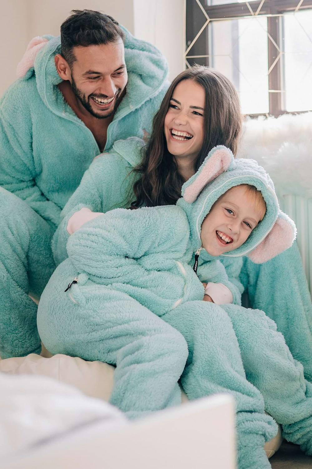 Kinder-Onesie Teddy – Elefant