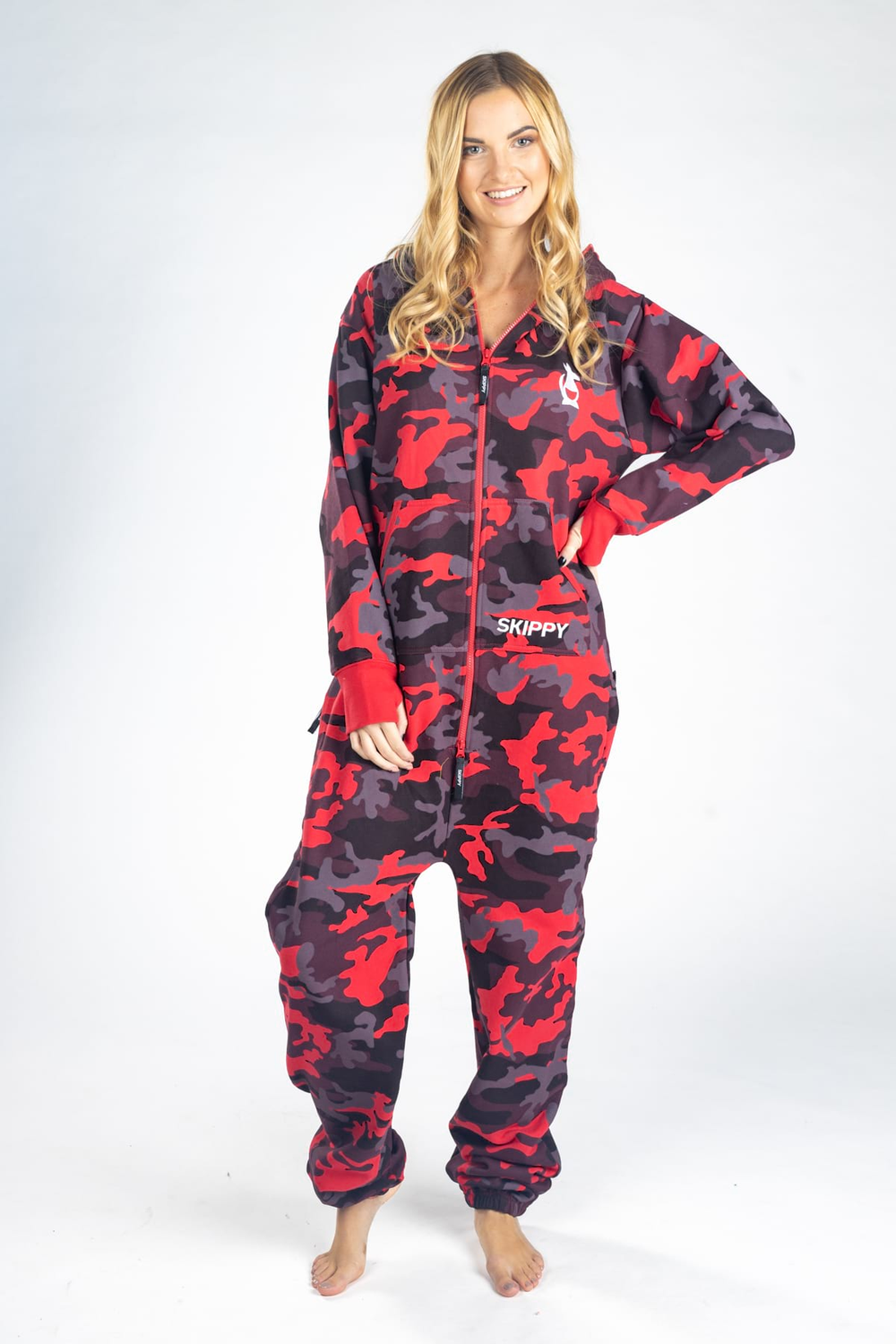 Onesie – Camo rot