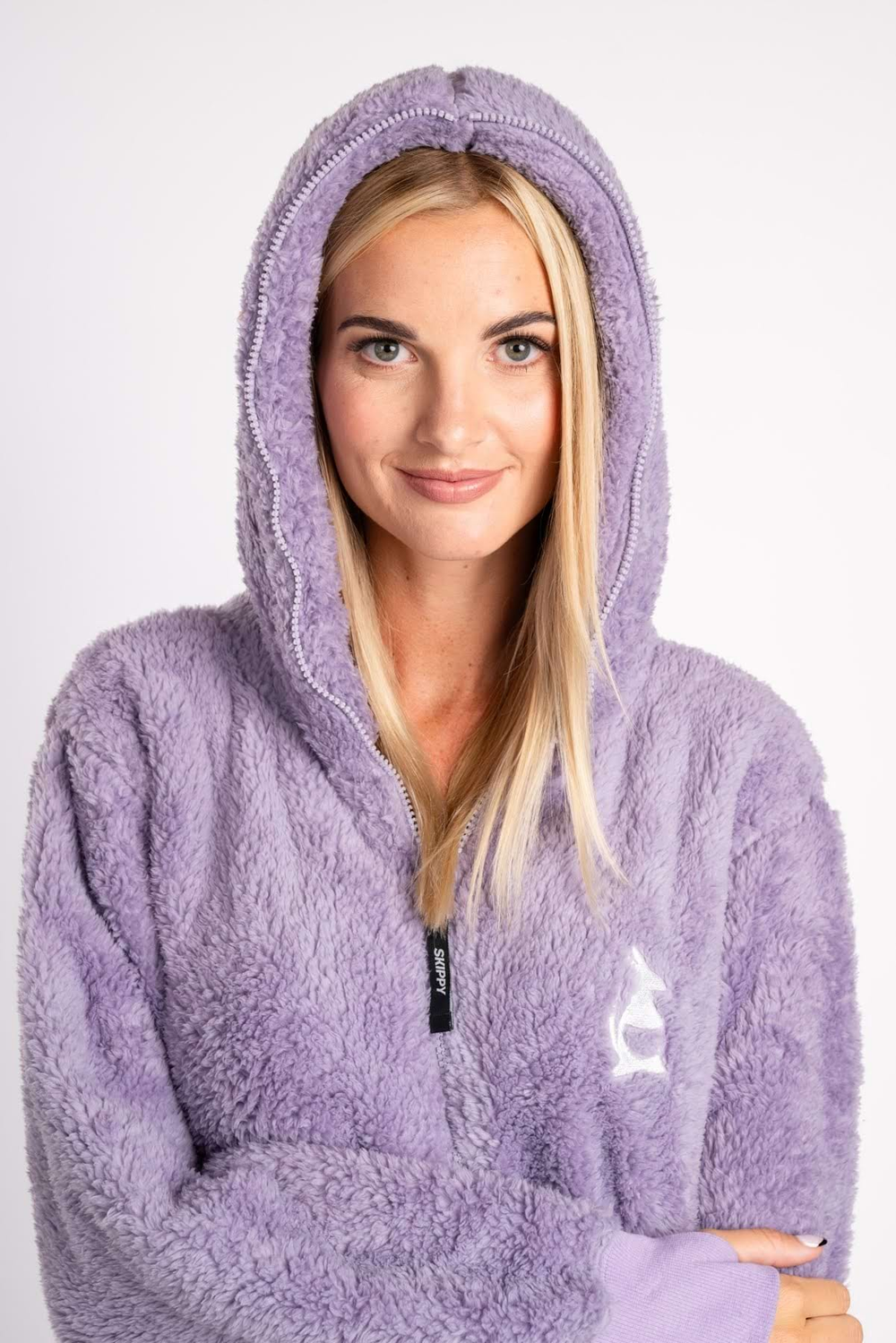Onesie Teddy – dusty lilac