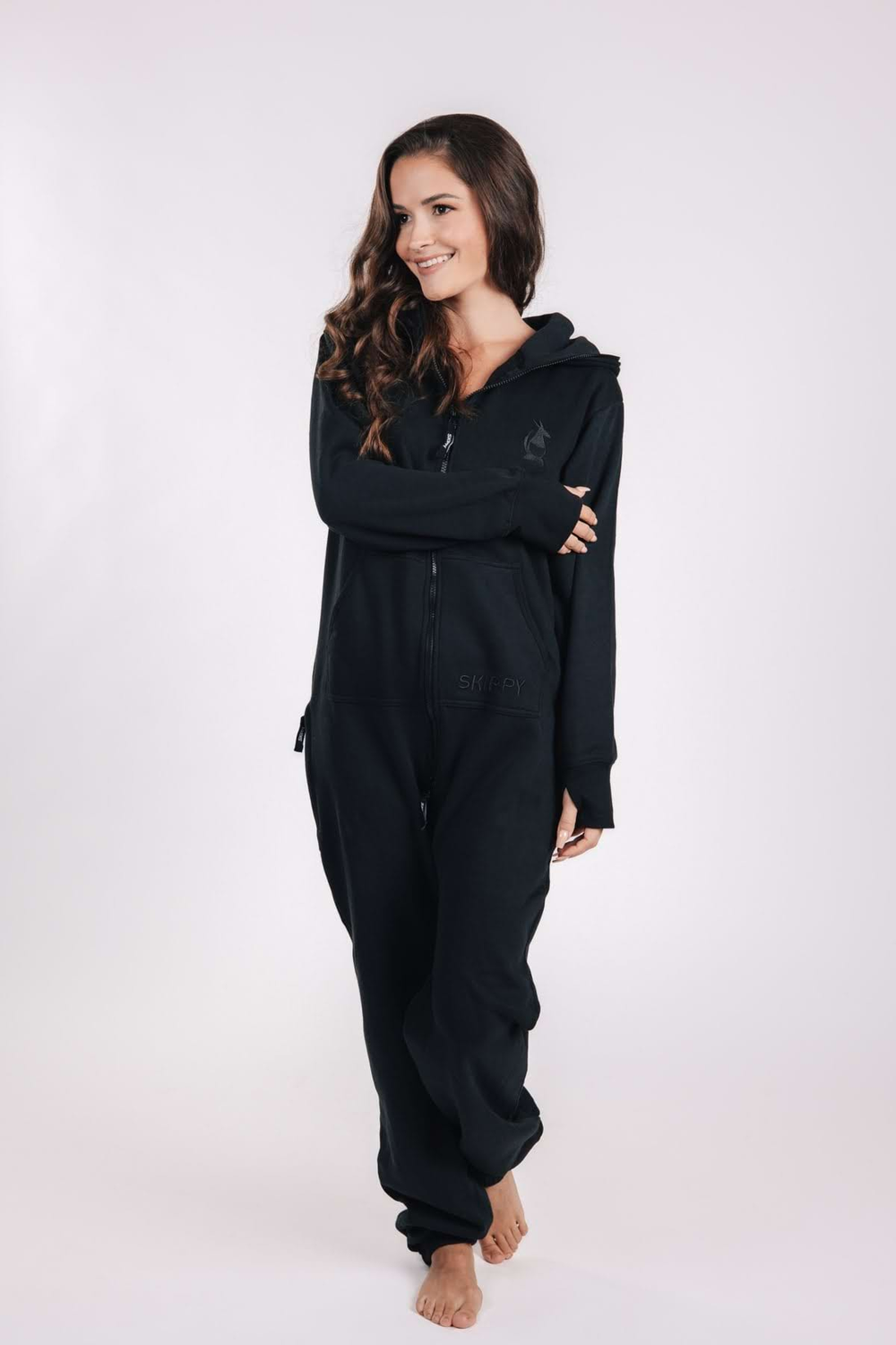 Onesie – ganz schwarz